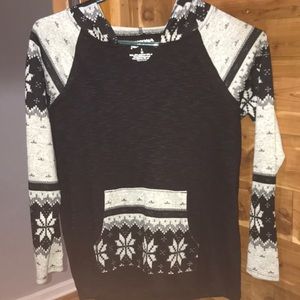 Juniors hoodie // size 14 medium